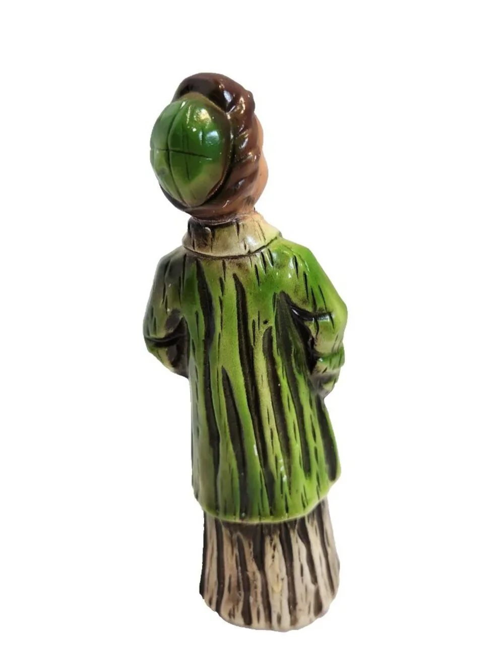 Vintage Japan Christmas Choir Altar Boy Chalkware Plaster Figurine Caroler READ